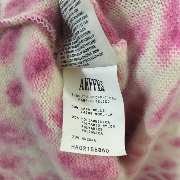 Moschino pink leopard cardigan - Picture 7 of 8